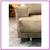 Dellarobbia Light Brown Ultrasuede Lounge Chair 8 thumbnail