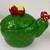 Dept 56 Mirage Green Cactus Flower Sugar & Creamer Set 2 thumbnail