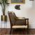 Vintage Cane & Wood MCM Armchairs 7 thumbnail