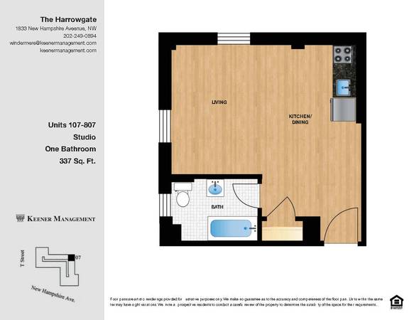 1 BEST PRICE IN TOWN! Dupont Studio w/ W/D & All Utilities INCLUDED!! 1