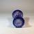 Antique Blue Bohemian Glass Vase, Nice 2 thumbnail