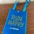 Brooks Run Happy Shopping Bag: "You Don't Have to Be a Runner... " 1 thumbnail