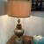 vintage antique metal converted oil lamp steampunk 2 thumbnail