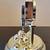 VINTAGE KOMA QUARTZ ANNIVERSARY CLOCK WITH GLASS DOME 5 thumbnail