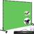 * * * 7x10ft Green Screen Backdrop with Stand, Wheels * * * 1 thumbnail