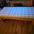Solid Oak coffee table custom cover 3 thumbnail