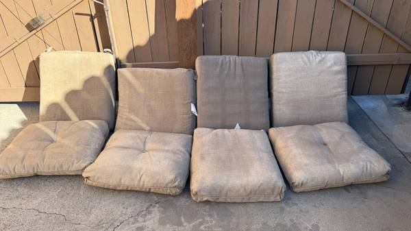 Patio furniture cushions 1