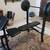 Adjustable Weight Bench with Rack and Leg Extension and Weights 3 thumbnail