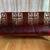 Asian Rosewood Sofa With Crane and Cherry Blossom Motif. Includes Two 11 thumbnail