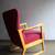 Soren Hansen for Fritz Hansen and Sons Danish modern high back lounge 3 thumbnail