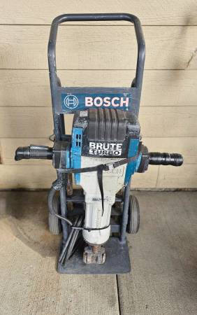 BOSCH BH2770VCD, 15 Amp 1-1/8 in., 4 Bits, W/ Cart For Sale! 1
