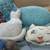 Vintage flower wall art & Stuffed cats 9 thumbnail