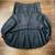 Ross Mayer Black 100% Linen A-line Trumpet Hem Skirt-Size 4 6 thumbnail