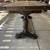 Rustic dining table, wood and steel. 5 thumbnail