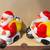 2 Vintage Christmas Plastic Toy Santas on Tricycles 1 thumbnail