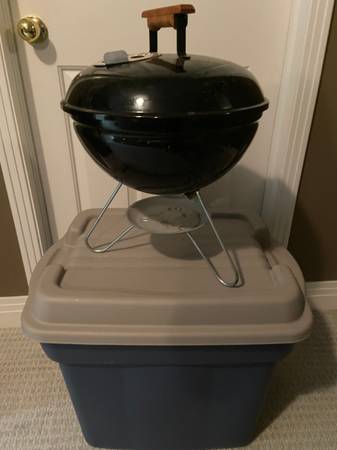 camping - portable charcoal grill 1
