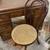 Art Deco Waterfall Vanity Desk Table 7 Drawers & Wood Chair 6 thumbnail