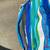 Tommy Bahama Green Stripe Backpack Beach Chair 11 thumbnail