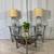 Ashley Furniture Glass, Chrome & Wood 3 Piece Coffee Table Set 8 thumbnail