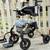 Walker for seniors, rollator walker with seat Transport- Wheelchair lightweight  2 thumbnail