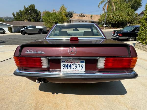 1986 Mercedes Benz 500SL - $32,000 (Granada Hills)63618334848769123