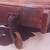Antique Industrial wood & iron rollin cart 10 thumbnail