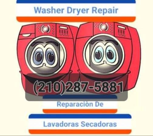 washers & dryers Repair.  Arreglo de Lavadoras y Secadoras 1