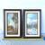Antique wood frames with canvas oil paintings by artist W Kendricks 1 thumbnail