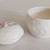 Vintage 1990s Irish BELLEEK Trinket Box Jar Lid RosesShamrocks Perfect 4 thumbnail