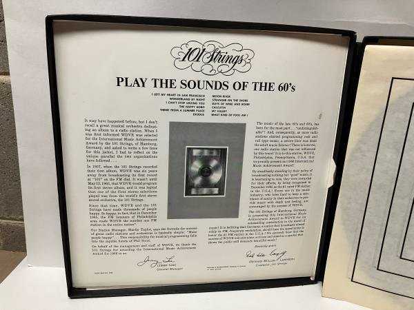 101  Strings Salute WDVR from 1965 - $35 (Richboro)63442981015553121