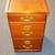 Real wood veneer 3 drawer file cabinet 1 thumbnail