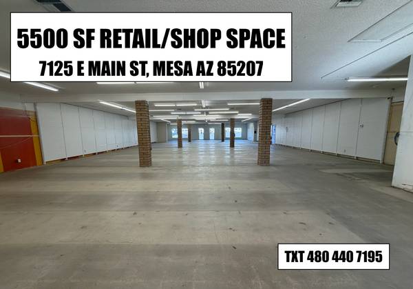 5500 SF FLEX / RETAIL / WAREHOUSE IN EAST MESA 1