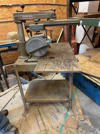 Vintage Delta Super 900 Radial Arm Saw - Runs 1