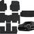 NAIBEVE TPE FLOOR MATS CARGO LINER SET FOR KIA EV9 2024 6 SEATS, 2ND R 1 thumbnail