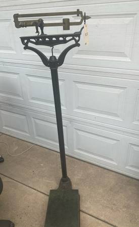 1895 Antique stone scale 1