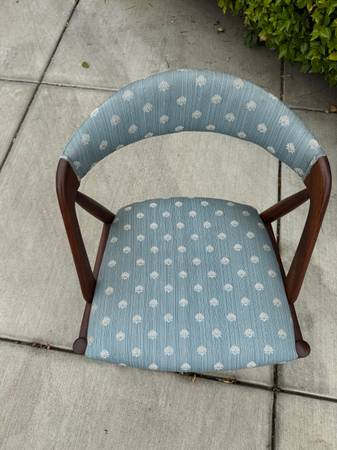 Kai Kristiansen MCM Teak Wood Dining desk Chair Vintage Danish - $150 (Pasadena)63471470276737124