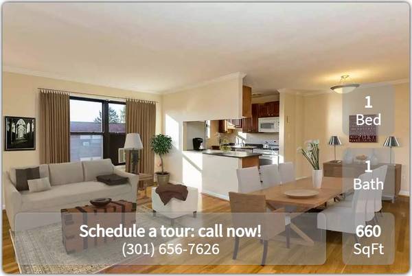 $1,745 / 1br - 660ft2 - Upgrade your lifestyle: Stunning 1 BR, 660 Sq Ft homes. (Chevy Chase)64040025099906121