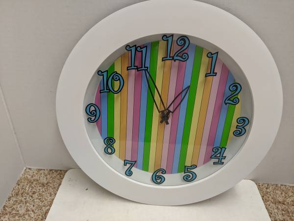 Colorful Wall Clock 1
