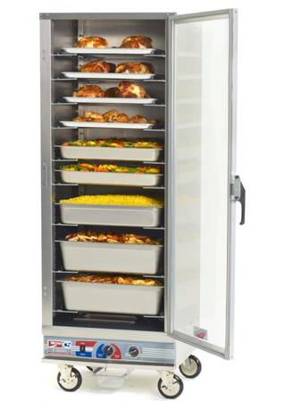 Metro C5 E-Series Holding & Proofing Cabinet 24 Pan Convection Food Warmer NSF B 1
