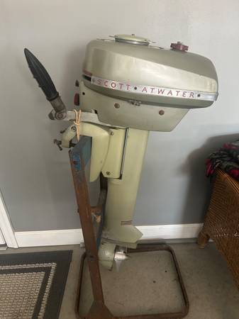 Scott Atwater outboard motor 1