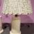 Pair of Vintage Lamps with fiberglass shades.  Perfect condition! 1 thumbnail