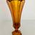 Vintage Fostoria Amber Glass Coin Vase 11 thumbnail