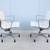Herman Miller Eames Aluminum Group Management Chair in White Leather 15 thumbnail