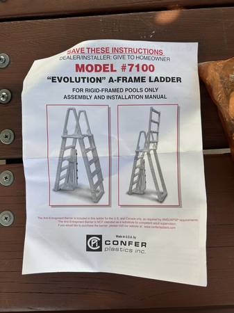 Evolution A-Frame Ladder 1