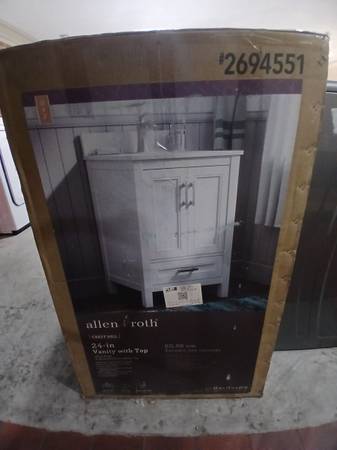 24 inch Vanity New in Box 1