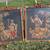 Pair Antique Handpainted ORIENTAL Copper Art 1 thumbnail