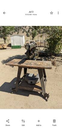 Craftsman 12" radial arm saw 1