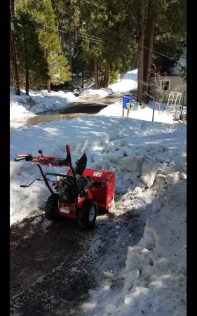 Snow thrower 1