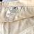 Beige acrylic king size bed throw blanket cover topper comforter 9 thumbnail