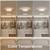 Crystal Flush Mount Ceiling Light - Small Chandelier 12" Modern Led Ceiling Ligh 4 thumbnail